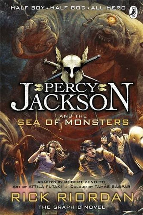 Cover Art for B012HTONNQ, Percy Jackson and the Sea of Monsters: The Graphic Novel by Rick Riordan (4-Jul-2013) Paperback by RICK RIORDAN