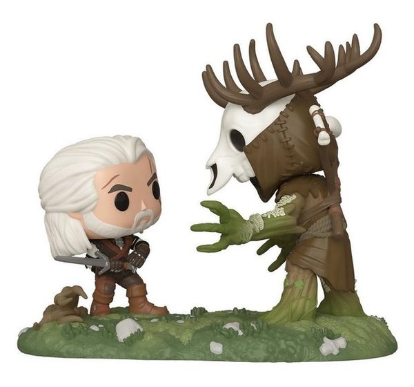 Cover Art for 0889698463737, The Witcher: Wild Hunt - Geralt vs Leshen - Pop! Moments Figure by Funko