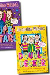 Cover Art for 9783200306776, Jacqueline Wilson Collection 6 Titles in 3 Books Set (Double Decker: Double Act and Bad Girls, Super Star: The Suitcase Kid and The Lottie Project, Biscuit Barrel: Cliffhanger and Buried Alive!) by Unknown