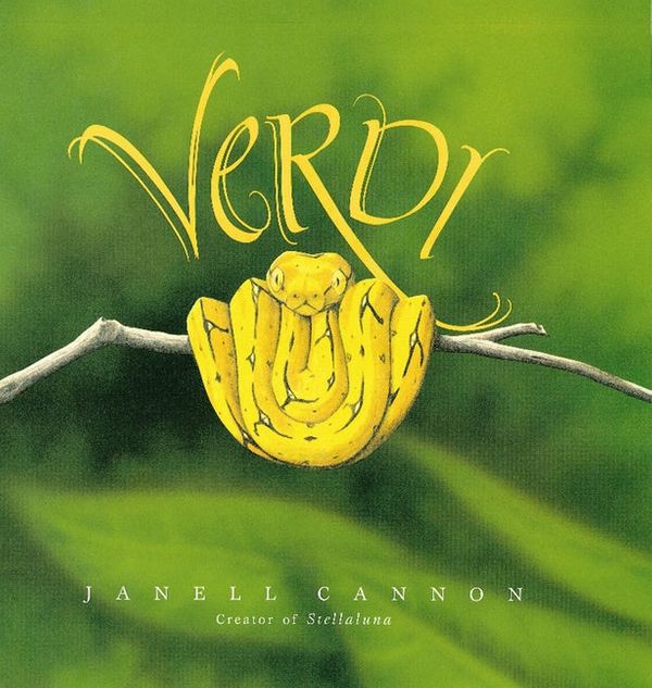 Cover Art for 9780152010287, Verdi by Janell Cannon