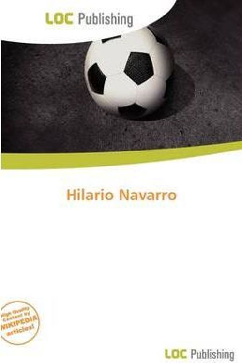 Cover Art for 9786136504735, Hilario Navarro by Timoteus Elmo