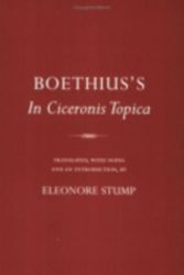 Cover Art for 9780801489341, Boethius's "In Ciceronis Topica" by Boethius