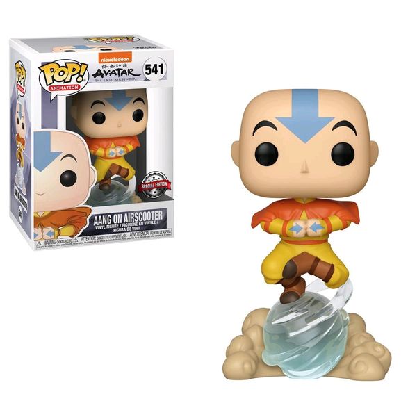 Cover Art for 0889698364706, Funko POP! Animation Avatar The Last Airbender #541 Aang On Airscooter by Funko