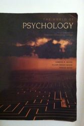 Cover Art for 9780558386108, The World of Psychology, Sixth Edition (custom edition for American International College) by Ellen Green Wood Samuel E. Wood