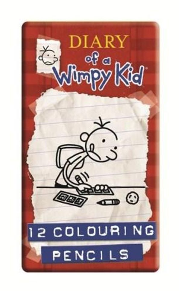 Cover Art for 5051237036053, Diary Of A Wimpy Kid 12 Colouring Pencils by Unknown