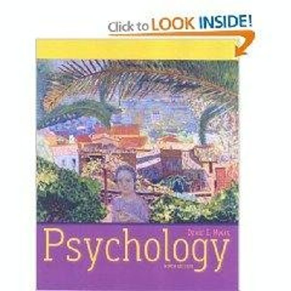 Cover Art for 9781429223102, Psychology by David G. Myers