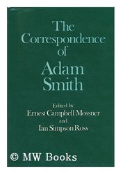 Cover Art for 9780198281856, The Correspondence of Adam Smith by Adam Smith