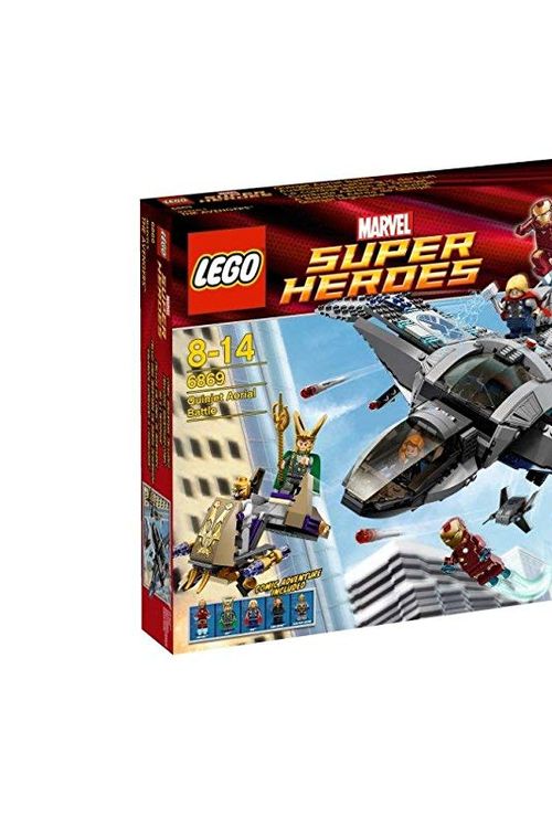 Cover Art for 0673419168472, Quinjet Aerial Battle Set 6869 by LEGO