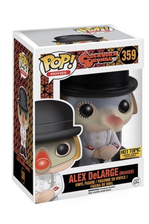 Cover Art for 0889698113885, Funko Pop Clockwork Orange: Masked Alex DeLarge Collectible Figure, Multicolor by FunKo