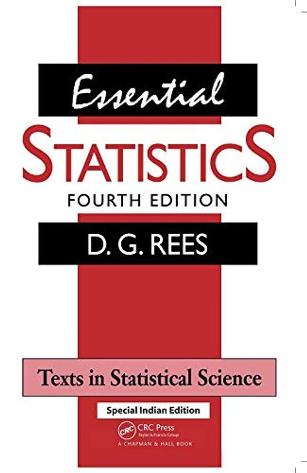 Cover Art for 9780367414498, Essential Statistics - Reprint 2020 [Paperback] D.G. Rees by D.g. Rees