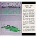 Cover Art for 9780672519918, Guernica Night: A Science Fiction Masterwork by Barry N. Malzberg