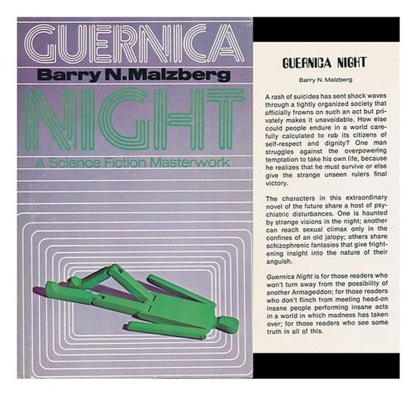 Cover Art for 9780672519918, Guernica Night: A Science Fiction Masterwork by Barry N. Malzberg