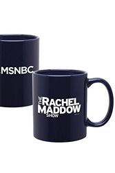Cover Art for B01MUEV0CQ, The Rachel Maddow Show Logo Ceramic Mug, Blue 11 oz - Official Mug As Seen On MSNBC by 