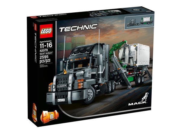 Cover Art for 5702016116939, Mack Anthem Set 42078 by LEGO