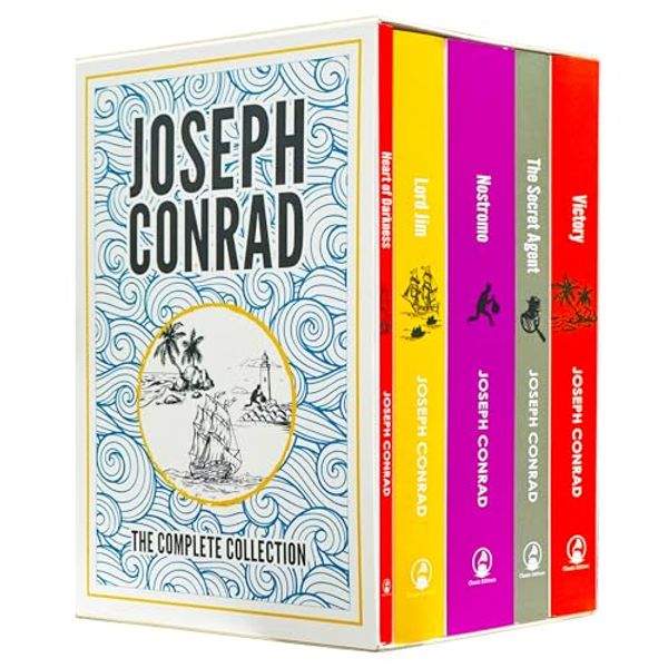 Cover Art for 9781804454312, Joseph Conrad: The Complete Collection 5 Books Box Set (Victory, The Secret Agent, Nostromo, Lord Jim, Heart of Darkness) by Joseph Conrad