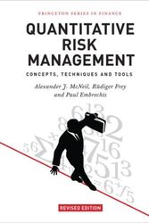 Cover Art for 9780691166278, Quantitative Risk Management: Concepts, Techniques and Tools (Princeton Series in Finance) by Alexander J. McNeil