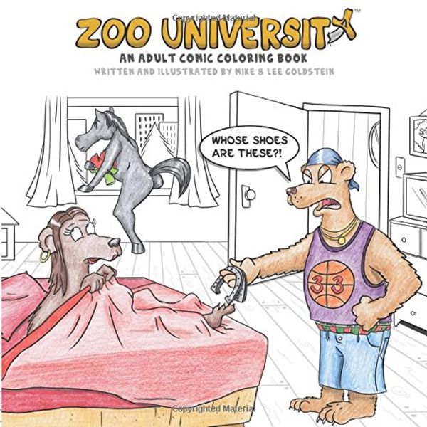 Cover Art for 9780692646397, Zoo University: An Adult Comic Coloring Book by Lee Goldstein, Mike Goldstein