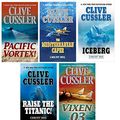 Cover Art for B0838RVHRD, Dirk Pitt Adventure Series - Part 1 - Volumes 1-5: (The Mediterranean Caper, Iceberg, Raise the Titanic!, Vixen 03 & Night Probe!) by Clive Cussler