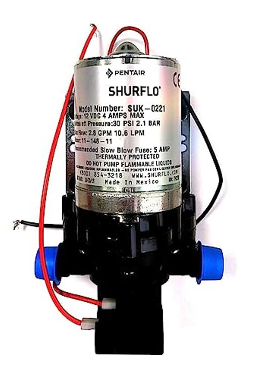 Cover Art for 0752324002115, Shurflo 2095-403-443 Trail King 10 Water Pump-12V/30psi-Silver, Silver, 30 PSI by Unknown