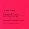Cover Art for 9780816612833, Visions of Excess by Georges Bataille