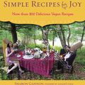 Cover Art for 9781583335598, Simple Recipes for Joy by Sharon Gannon