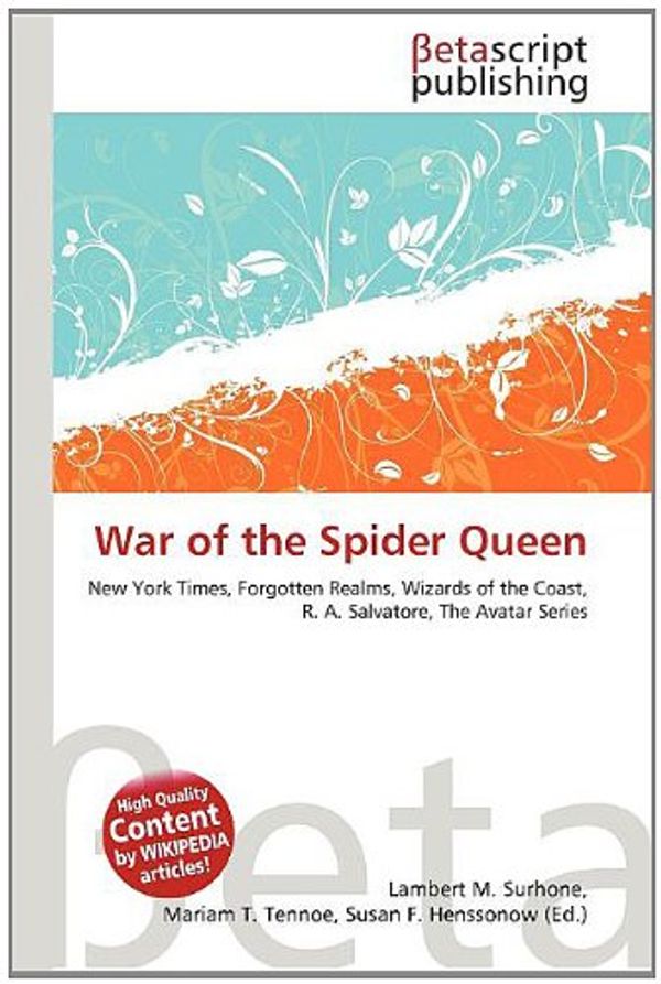 Cover Art for 9786133306769, War of the Spider Queen by 