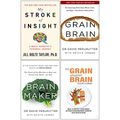 Cover Art for 9789123854110, My Stroke of Insight, Grain Brain, Brain Maker, No Grain Smarter Brain Body Diet Cookbook 4 Books Collection Set by Jill Bolte Taylor, David Perlmutter, Iota