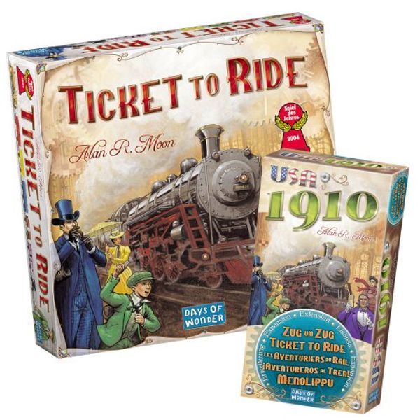 Cover Art for 0847944000037, Ticket to Ride + 1910 Bundle by Days of Wonder