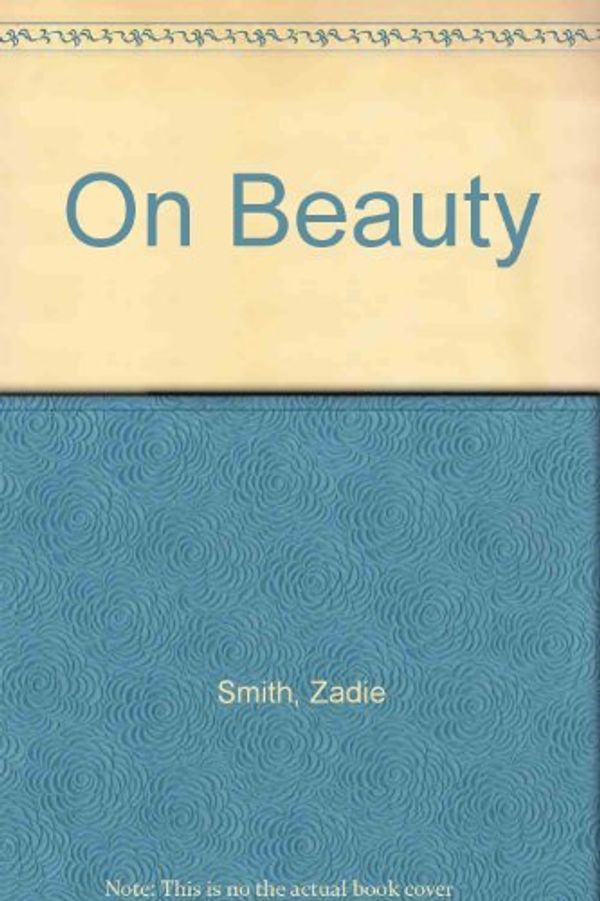 Cover Art for 9780792737704, On Beauty by Zadie Smith