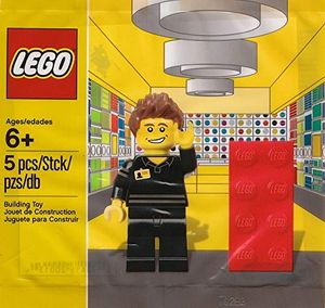 Cover Art for 0673419200134, LEGO Store Employee Set 5001622 by Unknown