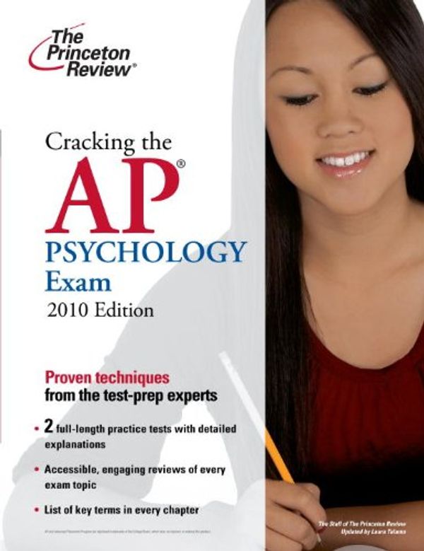 Cover Art for 9780375429484, Cracking the AP Psychology Exam (Princeton Review: Cracking the AP Psychology) by Princeton Review