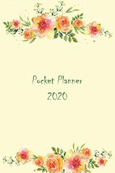 Cover Art for 9781085977692, Pocket Planner 2020: 2020: One Year weekly Pocket Planner: 12 Month Calendar ( Size: 5.0" x 8.0" ), To Do List and Notes, U.S. Holidays, Hand Lettering Notebook. Orange Floral Cover Design. by Christopher Garrick