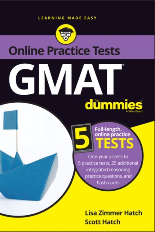 Cover Art for 9781119374145, Gmat for Dummies, 7th Edition with Online Practice by Lisa Zimmer Hatch, Scott A. Hatch