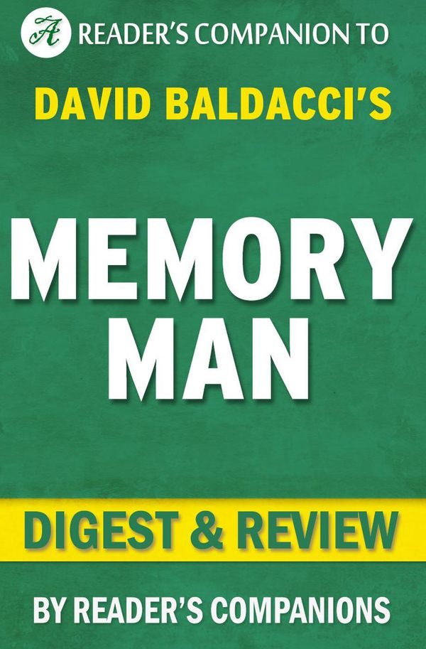 Cover Art for 9781533706430, Memory Man: By David Baldacci Digest & Review by Reader's Companions