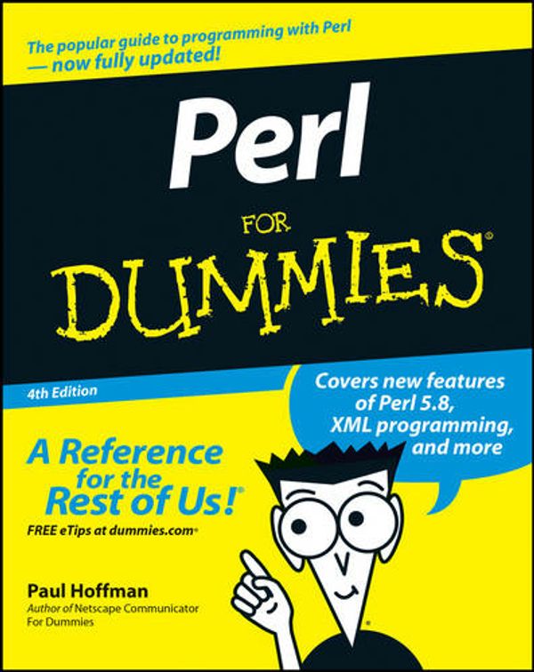 Cover Art for 9780764537509, Perl for Dummies by Paul Hoffman