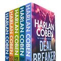 Cover Art for 9781398700352, Myron Bolitar Series 5 Books Collection Set by Harlan Coben (Deal Breaker, Drop Shot, Fade Away, Back Spin & One False Move) by Harlan Coben