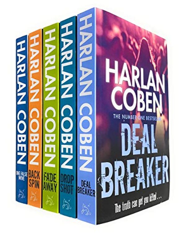 Cover Art for 9781398700352, Myron Bolitar Series 5 Books Collection Set by Harlan Coben (Deal Breaker, Drop Shot, Fade Away, Back Spin & One False Move) by Harlan Coben
