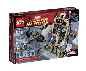 Cover Art for 0673419190435, Spider-Man: Daily Bugle Showdown Set 76005 by Lego