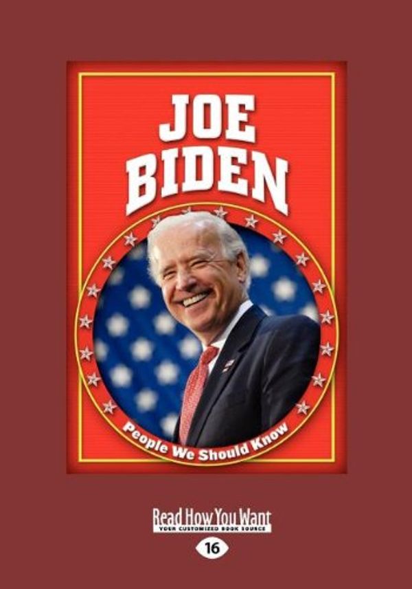 Cover Art for 9781459621930, Joe Biden (People We Should Know)  by Nicole Iorio