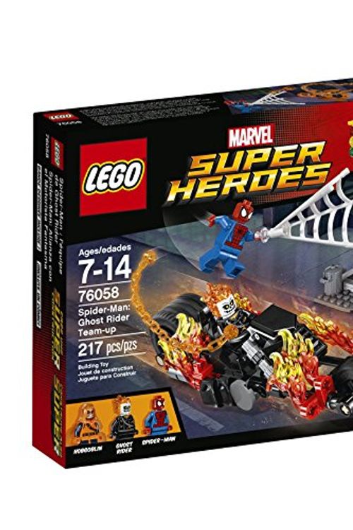 Cover Art for 0673419250481, Spider-Man: Ghost Rider Team-Up Set 76058 by LEGO