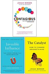 Cover Art for 9789124115128, Jonah Berger Collection 3 Books Set (Contagious, Invisible Influence, Catalyst) by Jonah Berger