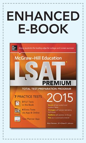 Cover Art for 9780071813136, McGraw-Hill Education LSAT Premium, 2015 Edition by Russ Falconer