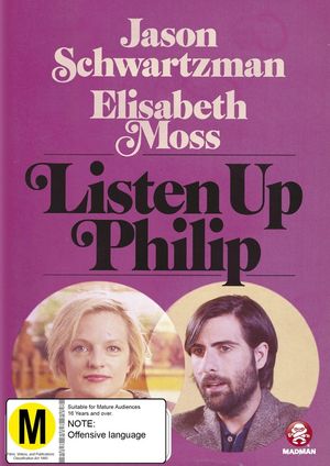 Cover Art for 9322225207707, Listen Up Philip by Jason Schwartzman,Elisabeth Moss,Jonathan Pryce,Alex Ross Perry