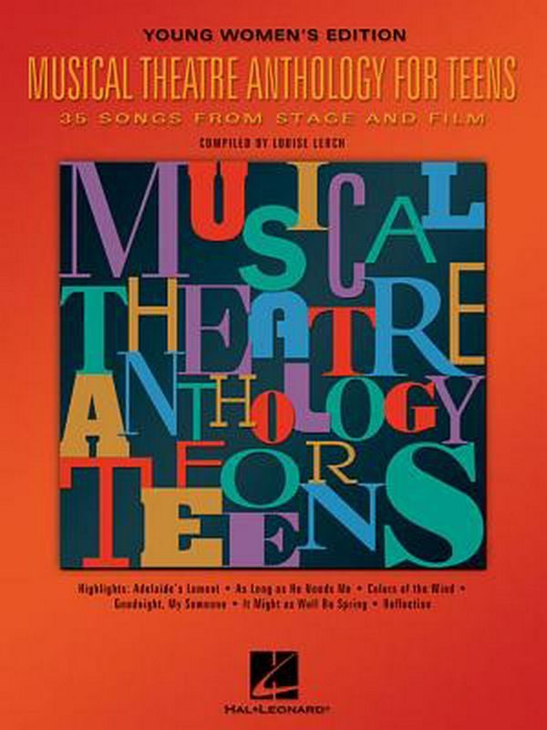 Cover Art for 9780634030741, Musical Theatre Anthology for Teens, Young Women's Edition by Louise Lerch