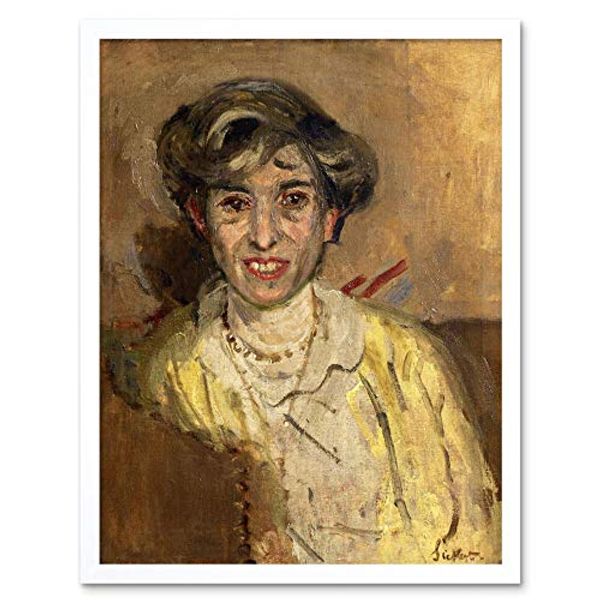 Cover Art for 5059157265461, Walter Richard Sickert Portrait of Ethel Sands Art Print Framed Poster Wall Decor 12X16 Inch by 