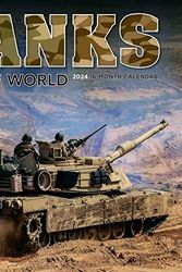 Cover Art for 9781975465278, Tanks of the World | 2024 12 x 24 Inch Monthly Square Wall Calendar | BrownTrout | Military Vehicle Equipment by BrownTrout Publishers Inc