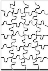 Cover Art for 9780742403925, Rectangle Blank Puzzle (12-Pack) by Instructional Fair
