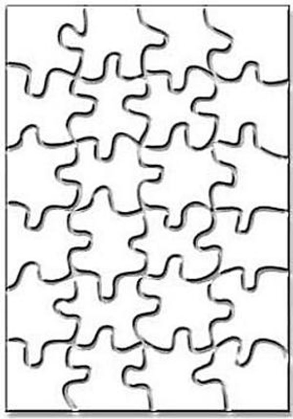 Cover Art for 9780742403925, Rectangle Blank Puzzle (12-Pack) by Instructional Fair