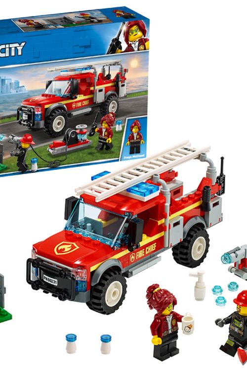 Cover Art for 5702016370515, Fire Chief Response Truck Set 60231 by LEGO