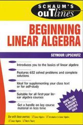 Cover Art for 9780070380370, Schaum’s Outline of Beginning Linear Algebra by Seymour Lipschutz